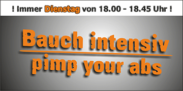 Bauch intensiv - pimp your abs bei Fit Aktiv